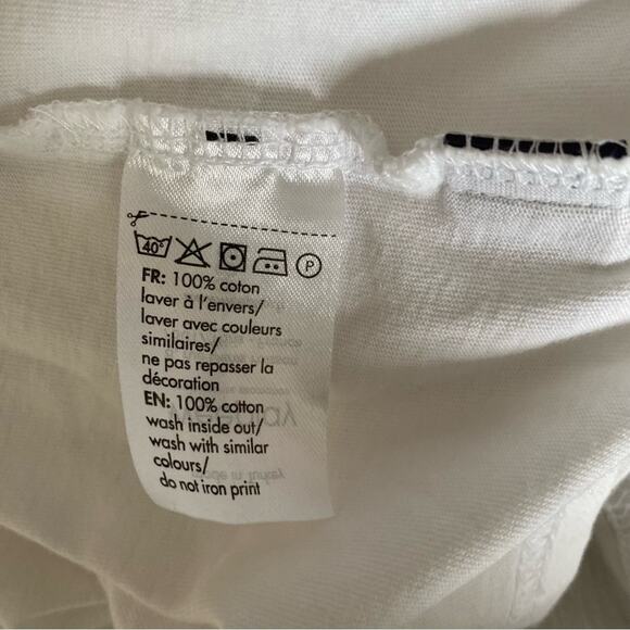 Saint-Germain Paris White Blue Red Short Sleeve T-shirt size large - Picture 3 of 7